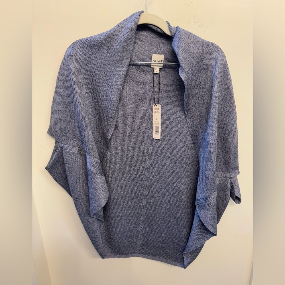 NIC & ZOE Cocoon Cardigan (L)